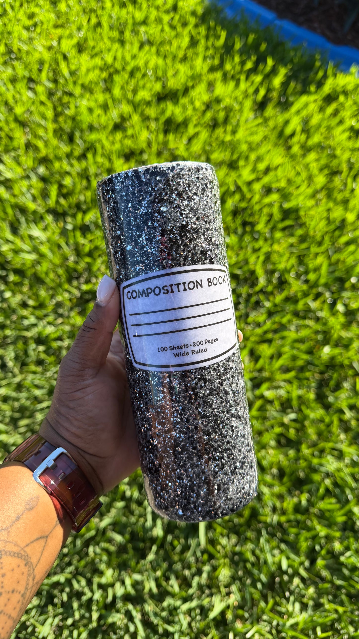 Composition Notebook Tumbler