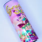 Mardi Gras BEADS AND MASK Sublimation 20 oz Tumbler