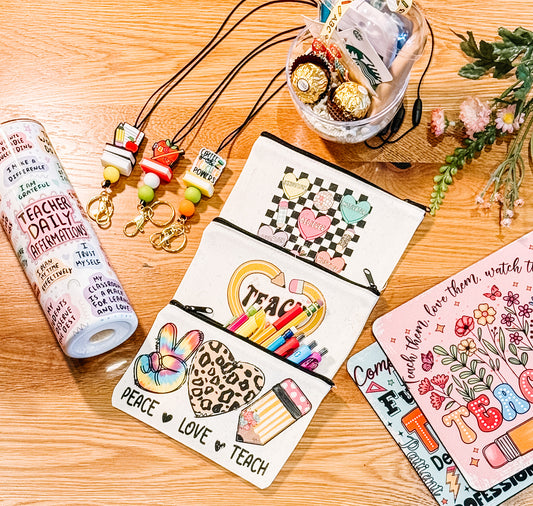 Teacher Canvas Bags