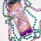 Mardi Gras Glitter Mask Sublimation 20oz Tumbler